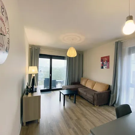 Lägenhet Comfortable Penthouse Burakowska