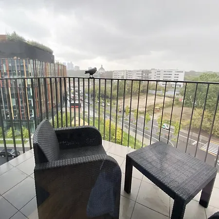 Comfortable Penthouse Burakowska Lägenhet *